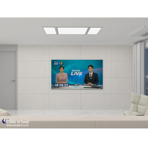 루나아트월 ST61267 (설치시공,vat포함) 600×1200 대형 타일 구입·판매 및 거실 아트월 시공 이미지